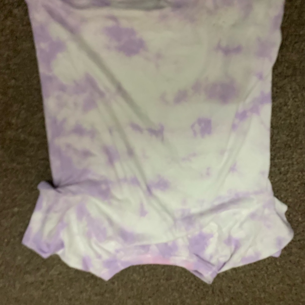 Tie-dye girls shirt